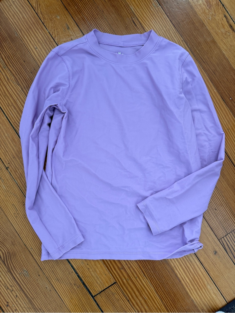 Primary Kids long sleeve rashguard purple